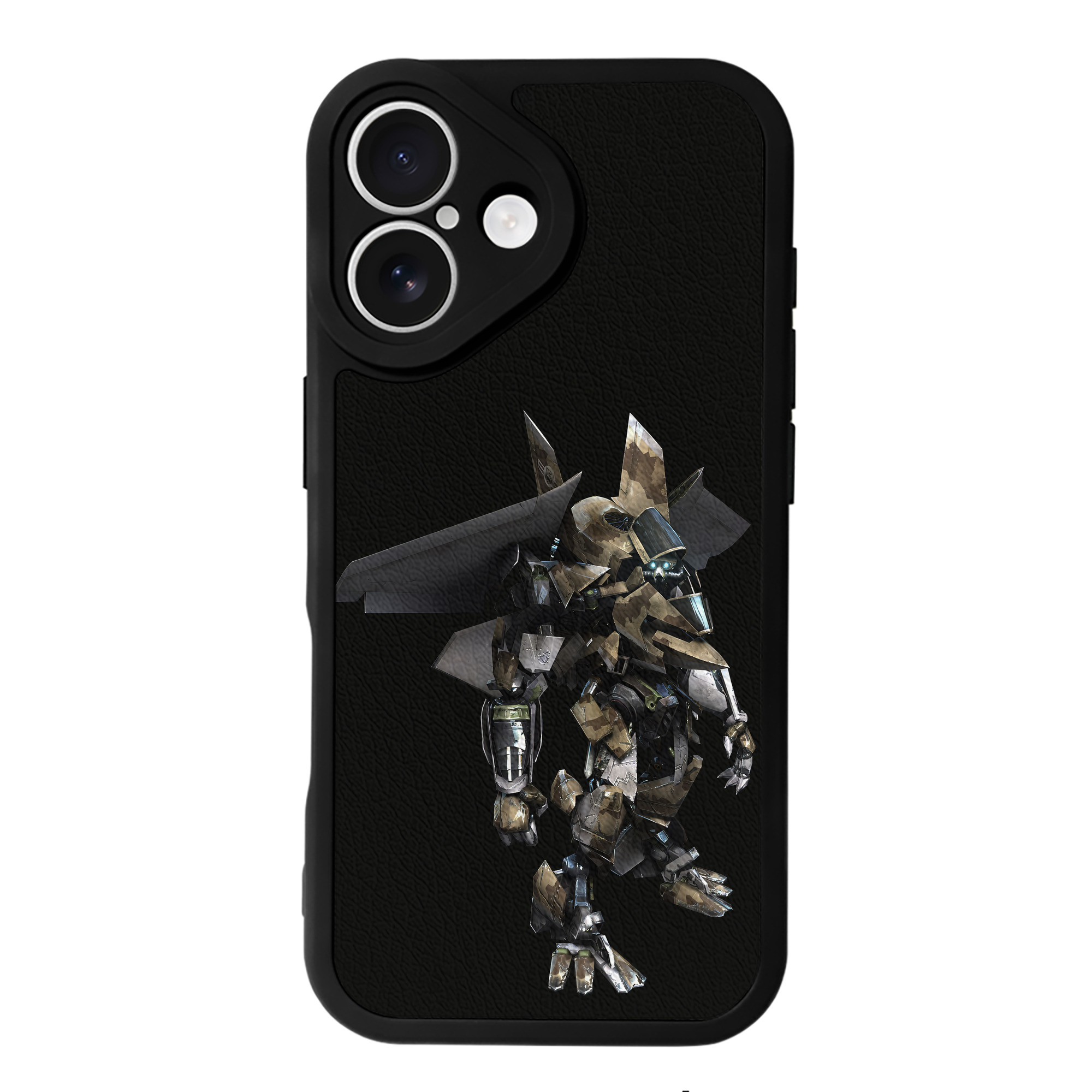 （画像用） Transformers トランスフォーマー 【iPhone 16シリーズ対応】シリコンスマホケース（レザー調） 材質：シリコン